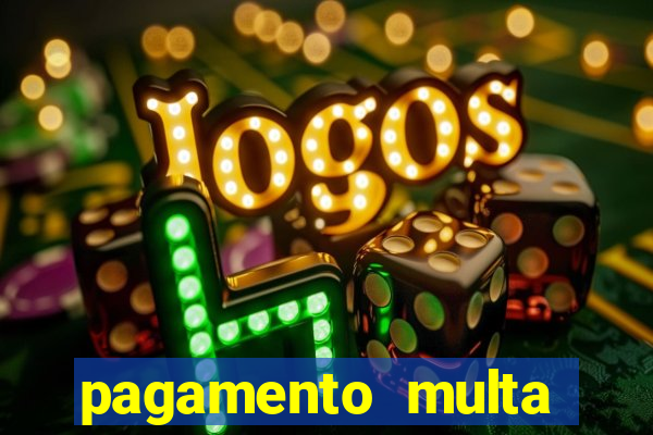 pagamento multa detran mg